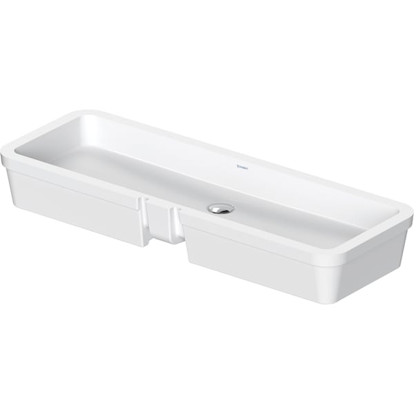 Vero Air Undermount Sink 39 3/8  White High Gloss, Number Of Faucet Holes: 0, Overflow, Ground -